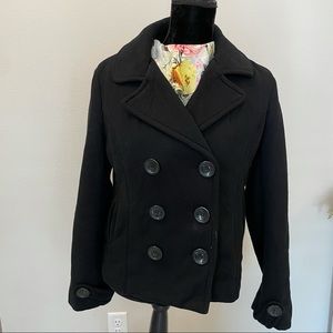 Black Love Culture Pea Coat